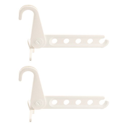 Detachable Garment Holders Practical Foldable Designs Bathroom