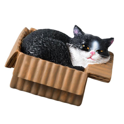 Whimsically Resins Cats Figurine Inside-   5