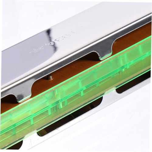1 x 24 Double Row 24Hole Harmonica Starter Harmonica Brain Toy Musical Instruments Children's Toy Creative Harmonica Portable Harmonica 2
