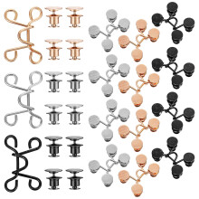 45 Sets Pants Button Replacement Adjuster Waist Trousers Buckle
