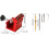 Pocket Drill Hole System  Adjustable Joining Tool with 15 Angle Precision Jig 4
