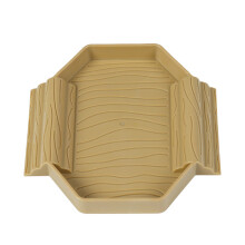 Mini Plastic Schildpadden Inweekkom Compacts-Bruin geel