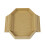 Mini Plastic Schildpadden Inweekkom Compacts-Bruin geel 1