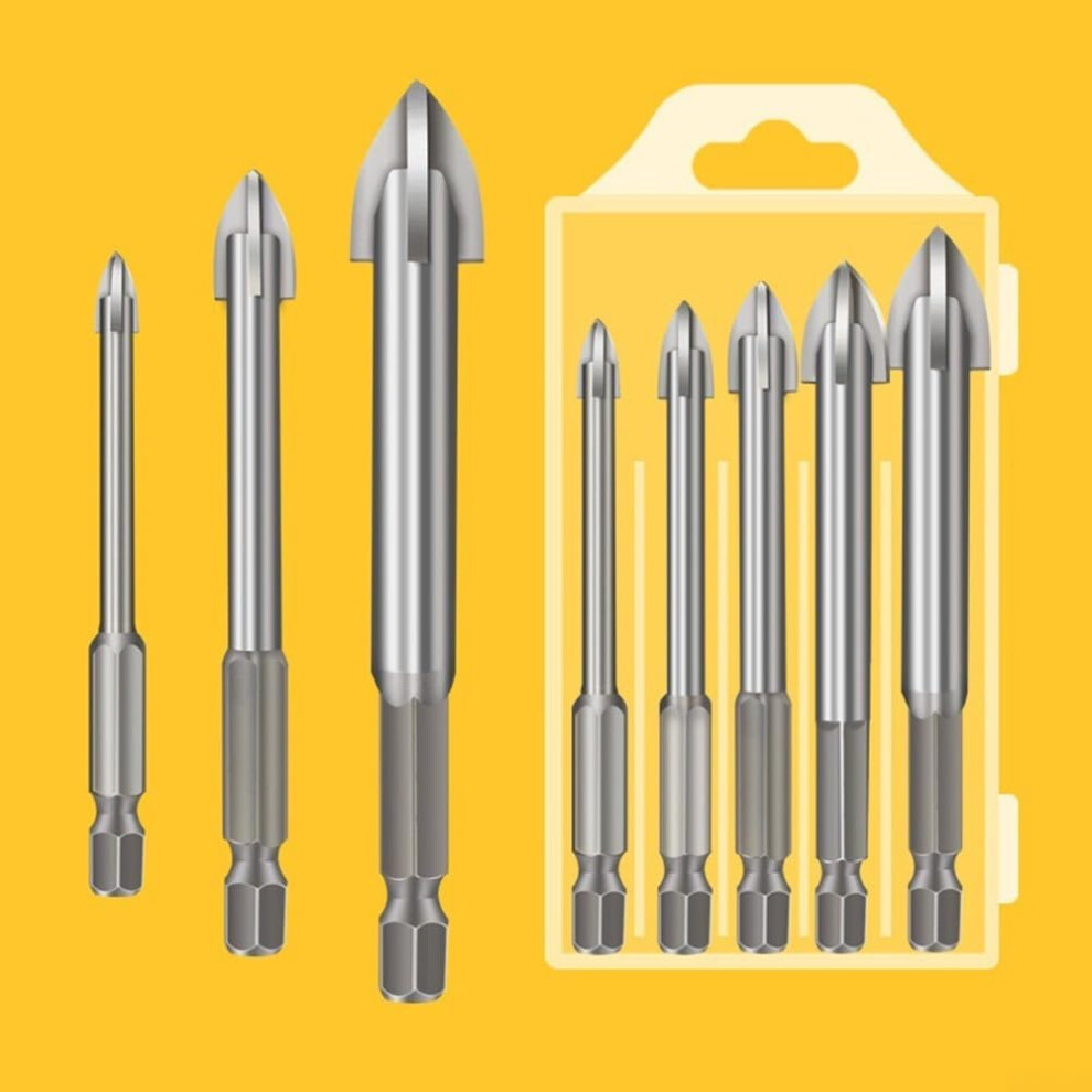 5Pcs Anti Rust Drill Bits For Smooth And Accurate Performance In Drilling 9412369182463