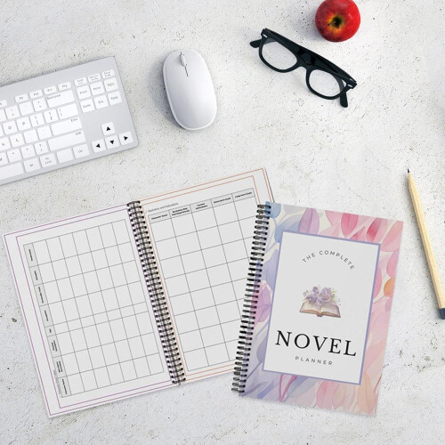 Fiction Writing Workbook, Productivity Task Organizer, Goal Setting Weekly Calendars 1