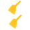 2 Pcs Plastic Honey Spatula Hive Tool Beekeeping Bee Supplies 1