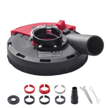 Beschermkap - DUOKU - AG26 - 100-125 mm - Stofafdekking - Rood en Zwart