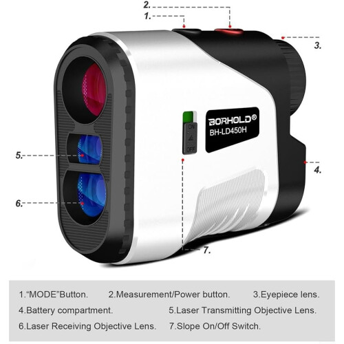 Measuring Tool Rechargeable Golf Monocular Range Finder Designed for Precision in Outdoor Environments 2