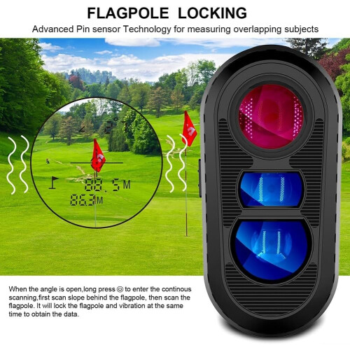 Measuring Tool Rechargeable Golf Monocular Range Finder Designed for Precision in Outdoor Environments 1