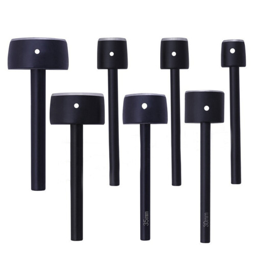 7Pcs Leather Craft Half Round Cutter Half Round End Corner