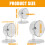 Quiet Hamster Wheel Silents Small Animals Running-size 1 2