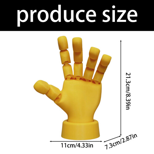 Kunstenaar Tekening Oefenpop Gelede Mannequin Hand Flexibele 2