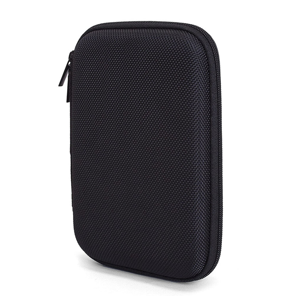 Hard Carrying Case For 2.5 Inch Portable Hard Drives, Universal Compatibility With Most Brands Including Wd Elements, My Passport, Toshiba Canvio, 9128293376112