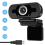 Κάμερα web 3D Full HD 1080P με αποθορυβοποίηση, plug and play κάμερα web υπολογιστή με βελτίωση 2