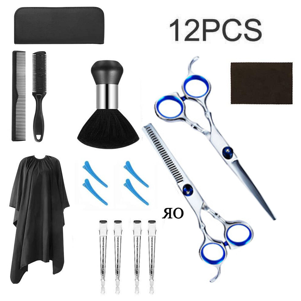 Professional Salon-Quality Hair Scissors, Japanese Stainless Steel With Ergonomic Design And Razor-Sharp Blades For Versatile Usage, Including