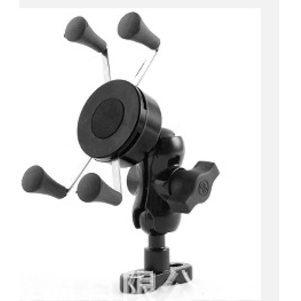 High-Quality Abs Plastic Motorcycle Phone Holder, Aluminum Alloy Construction Ensures Durability, Rustproof Coating Protects Against Weather 9004841527703