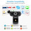 Κάμερα web 3D Full HD 1080P με αποθορυβοποίηση, plug and play κάμερα web υπολογιστή με βελτίωση 3