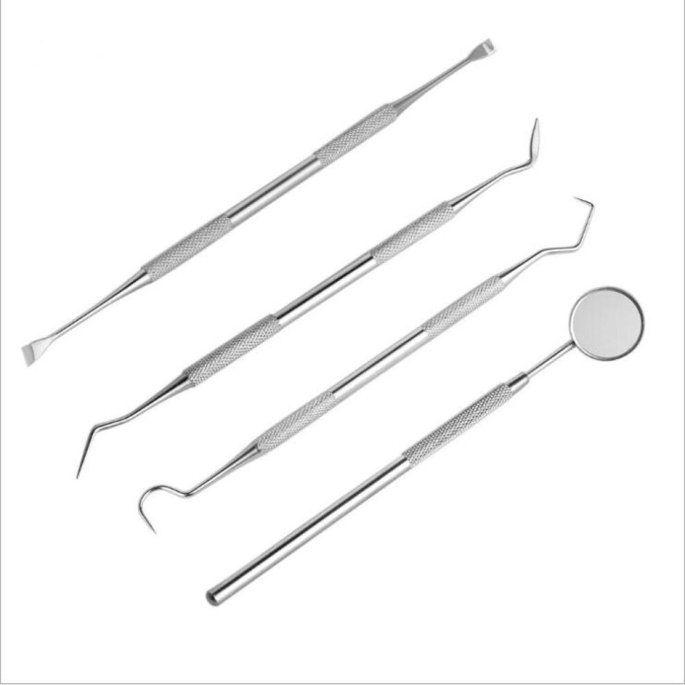 Oral Care Dental Tools, Stainless Steel Tartar Scraper Set for Teeth Cleaning & Home Use