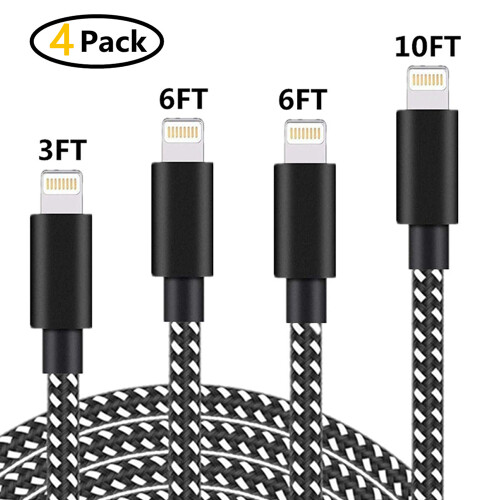 Revolutionize Your Charging Experience, High-purity Copper Core Lightning Cables, Assorted Lengths for Versatile Use, Overcharge Protection, Stable