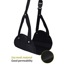 Confort sur roues : repose-pieds portable pour le bureau et le travail.