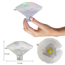 Luci ricaricabili per piscina, impermeabili IP68, luce subacquea multifunzione galleggiante (1 pezzo)