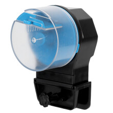 Automatic Fish Feeder, Timer, Blue, Plastic, AA Battery Powered