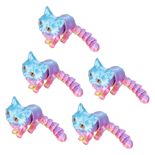 3D-geprinte katten, 3D-geprinte dierenfidgety-Droom snoep