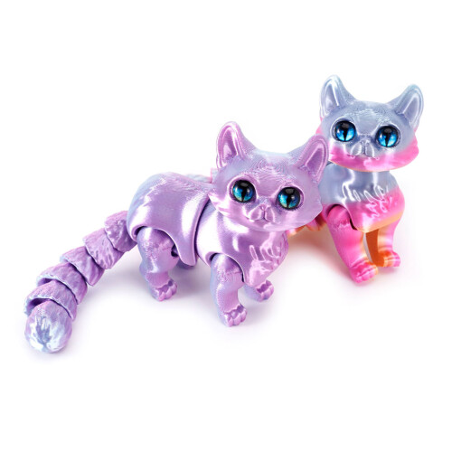 3D Printed Cats Flexible Joint Articulated Cats-Dream Candy 2