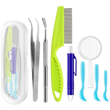 Tick Removal Set, Tick Remover for Dogs Portable Tick Removal Tweezers