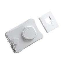 Verstelbare waslijn aluminium legering snoer grote-Wit