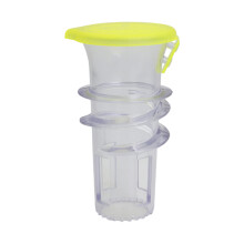 Limoenpers Compacts Sappenextractors Citruspers met deksel-Geel
