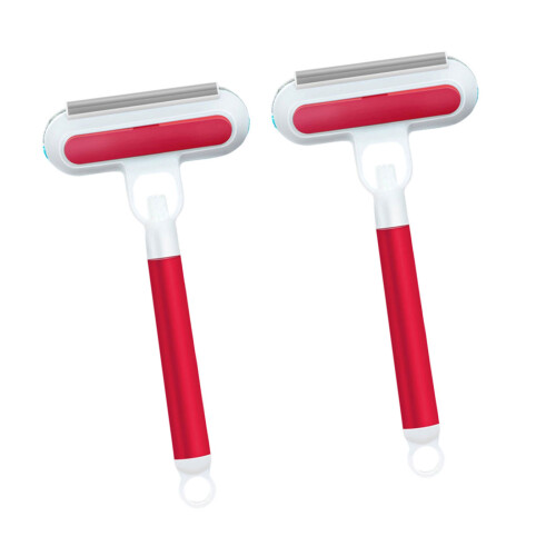 Multipurpose Silicones Plastic Window Scrapers Ergonomic-Red