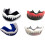 Athletic,  Impact Resistance Comfortable Boxing 4Pcs for Lacrosse 4