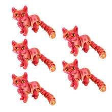 3D Gedrukt Katten Realistische Haarloze Katten-Laserrood