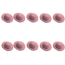 10Pcs Miniature Hat for Kids and Adults Handmade Craft-Red