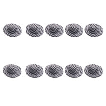 10 stuks miniatuur hoed onvoltooide 5,8 cm lichtgewicht-Zwart