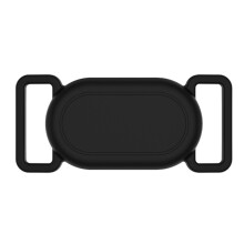Protective Case Trackers Fit for Dogs Cats Collar Pet Collar Holder Silicone Case Black
