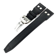 Watch strap made of Italian calf leather, for IWC Pilot Mark Portugieser Portofino, 20 mm, 21 mm, 22 mm, 22 mm, agate. Ref: 5827