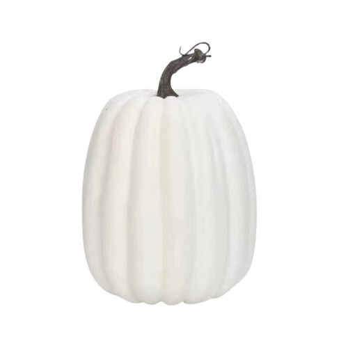 Artificial Pumpkins Thanksgiving Harvest Pumpkins For-White