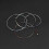 4Piece Violin Accessories Set for Beginners  Stainless Steel Mercerized SilverWound Strings, Replacement Parts for String Instruments 4