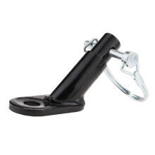Iron Bike Trailer Hitch Connector For Pet Cargo Trailers Buckle Coupler Durable Steel Easy Install Universal Use