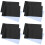 4 Sets Chalkboard Wall Sticker Child Removable Pe Blank Board 7