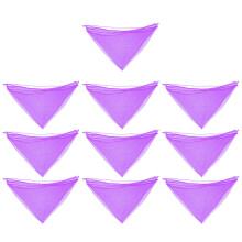 2 Pcs Solid Color Square Scarf Women'S Toddler Silk Scarves Dancing