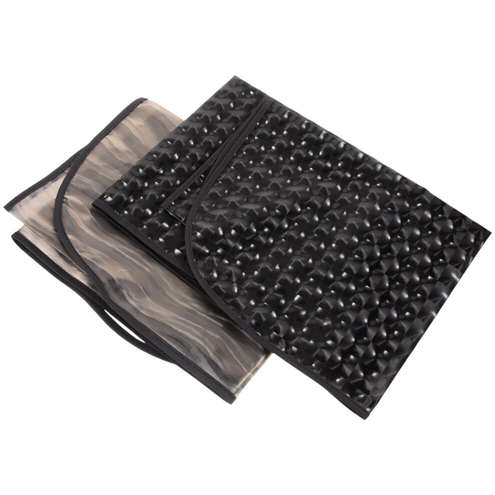 Artibetter Raindrops 3 Count Hair Dye Cape Reusable Hairdressing Shawl