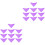 2 Pcs Solid Color Square Scarf Women'S Toddler Silk Scarves Dancing 3