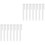 Set Of 2 White Piano Replacing Top Vertical Accessories 4