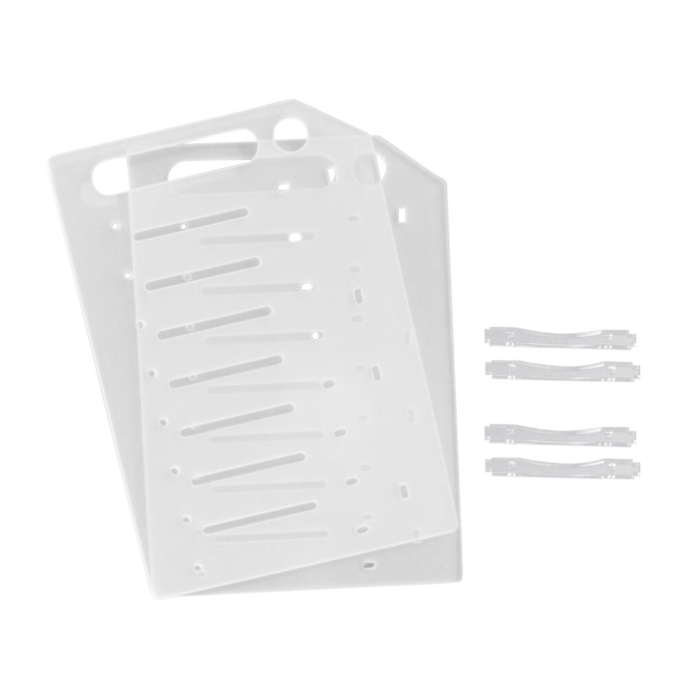 4 Sets Hdd Shelf Desk Computer Stand Cable Hard Drive Drives 3583931202615