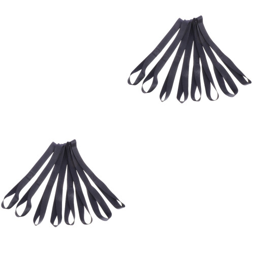 16Stk Schwere Loop Spanngurte Für Schwarz Sicherer Transport 2