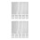 2 Pack Adjustable Book Cover Transparent Exercise Reusable Covers 5