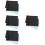 4 Sets Chalkboard Wall Sticker Child Removable Pe Blank Board 9
